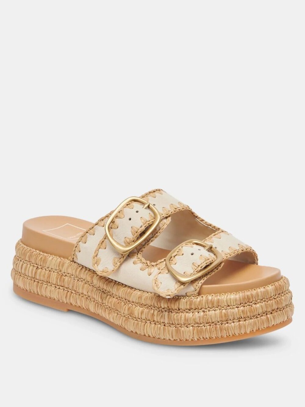 Dolce Vita Wanika Sand Nubuck Platform Sandals *never worn brand new*